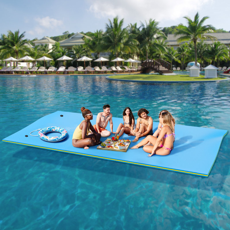 Shops floating foam pool mats